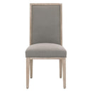 Solid Wood Framed Dining Chairs (2) | Living Essentials Martin
