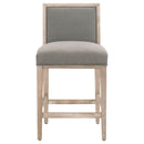 Solid Wood Framed Counter Stools (2) | Living Essentials Martin