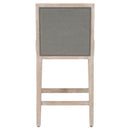 Solid Wood Framed Counter Stools (2) | Living Essentials Martin