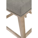 Solid Wood Framed Counter Stools (2) | Living Essentials Martin