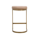 Gold Cantilevered Counter Stool | Living Essentials Cresta