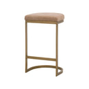 Gold Cantilevered Counter Stool | Living Essentials Cresta