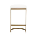 Gold Cantilevered Counter Stool | Living Essentials Cresta