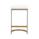 Gold Cantilevered Counter Stool | Living Essentials Cresta
