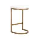 Gold Cantilevered Counter Stool | Living Essentials Cresta