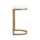 Gold Cantilevered Counter Stool | Living Essentials Cresta