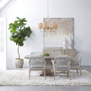 Acacia Square Extendable Dining Table | Living Essentials Hudson