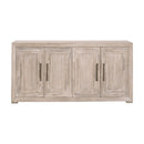 4-Door Acacia Media Sideboard | Living Essentials Hunter