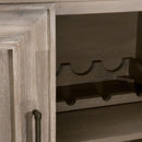 4-Door Acacia Media Sideboard | Living Essentials Hunter