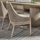 Gray Acacia Extendable Dining Table | Living Essentials Halloway