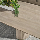 Gray Acacia Extendable Dining Table | Living Essentials Halloway