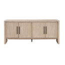 Gray Acacia 4-Door Media Sideboard | Living Essentials Halloway