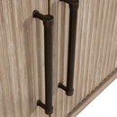 Gray Acacia 4-Door Media Sideboard | Living Essentials Halloway
