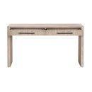 Gray Acacia 2-Drawer Console Table | Living Essentials Halloway