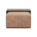 Acacia Upholstered Coffee Table | Living Essentials Dovetail