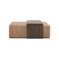 Acacia Upholstered Coffee Table | Living Essentials Dovetail
