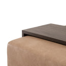 Acacia Upholstered Coffee Table | Living Essentials Dovetail