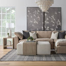 Acacia Upholstered Coffee Table | Living Essentials Dovetail