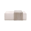 Acacia Upholstered Coffee Table | Living Essentials Dovetail