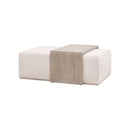 Acacia Upholstered Coffee Table | Living Essentials Dovetail