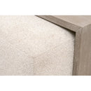Acacia Upholstered Coffee Table | Living Essentials Dovetail