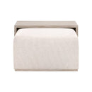Acacia Upholstered Coffee Table | Living Essentials Dovetail