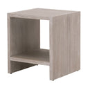 Natural Gray Acacia End Table | Living Essentials Dovetail