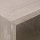 Natural Gray Acacia End Table | Living Essentials Dovetail