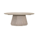 Oval Gray Ash Dining Table | Living Essentials Coulter