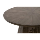 Round Wooden End Table | Living Essentials Coulter