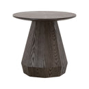 Round Wooden End Table | Living Essentials Coulter