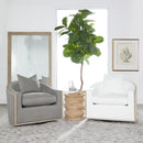 Gray Acacia Mirror | Living Essentials Bevel