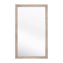 Gray Acacia Mirror | Living Essentials Bevel