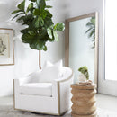 Gray Acacia Mirror | Living Essentials Bevel