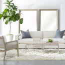 Gray Acacia Mirror | Living Essentials Bevel