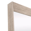 Gray Acacia Mirror | Living Essentials Bevel