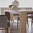 Natural Acacia Extendable Dining Table | Living Essentials Tropea