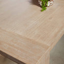 Natural Acacia Extendable Dining Table | Living Essentials Tropea