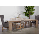 Natural Acacia Extendable Dining Table | Living Essentials Tropea