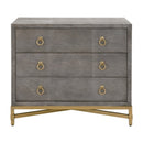 Shagreen Drawer Nightstand | Living Essentials Strand
