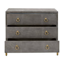 Shagreen Drawer Nightstand | Living Essentials Strand