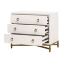 Shagreen Drawer Nightstand | Living Essentials Strand