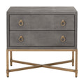 Shagreen Drawer Nightstand | Living Essentials Strand