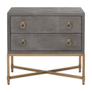 Shagreen Drawer Nightstand | Living Essentials Strand