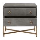 Shagreen Drawer Nightstand | Living Essentials Strand