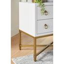 Shagreen Drawer Nightstand | Living Essentials Strand