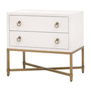 Shagreen Drawer Nightstand | Living Essentials Strand