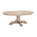 Round Acacia Extendale Dining Table | Living Essentials Torrey