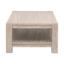 Gray Acacia Wooden Coffee Table | Living Essentials Adler
