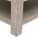 Gray Acacia Wooden Coffee Table | Living Essentials Adler